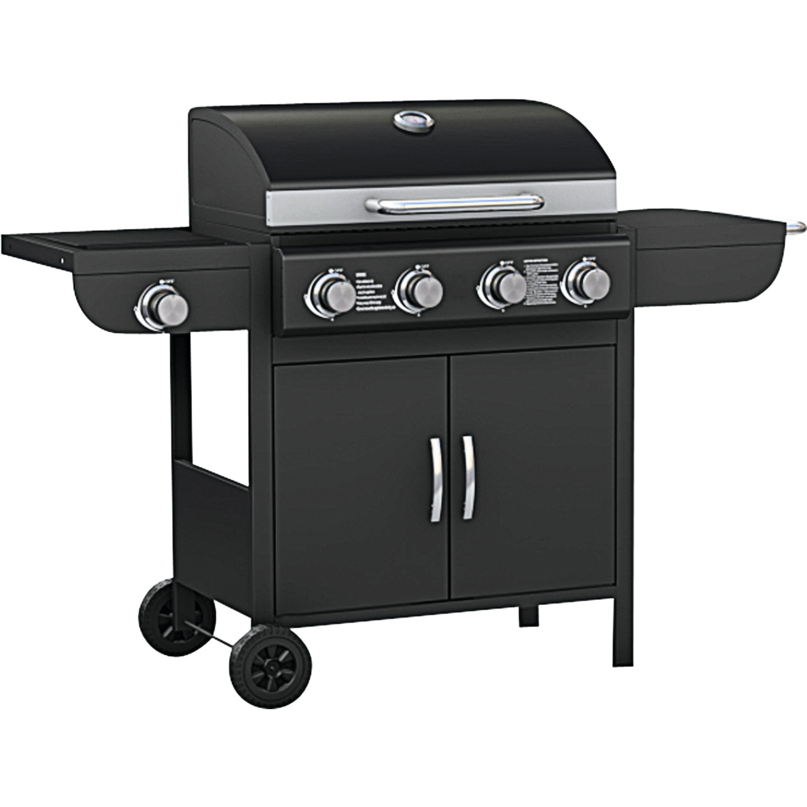 Ohmex Gasgrill 4B+1SB inkl. Schlauch
