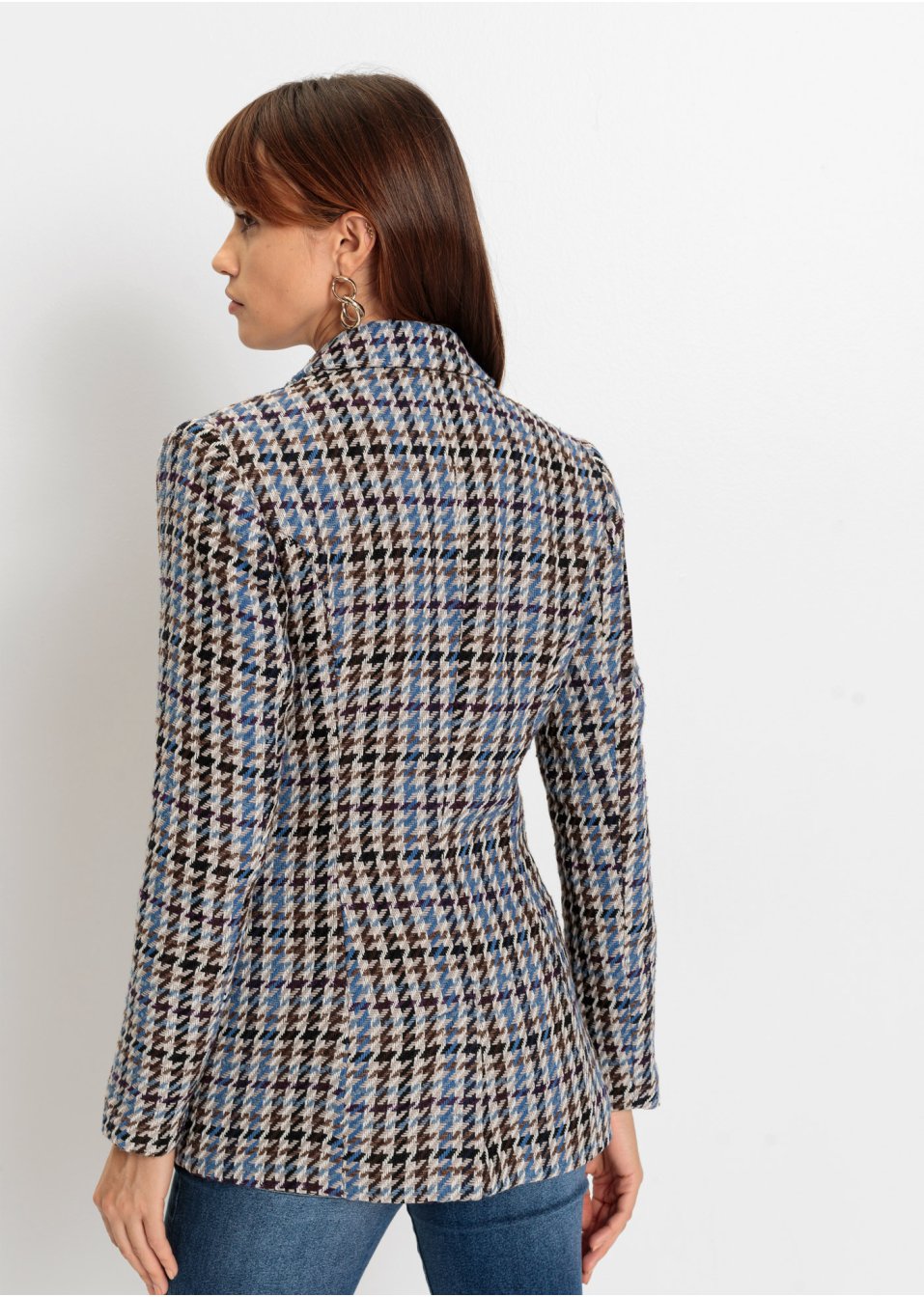 Blazer en tissu structuré