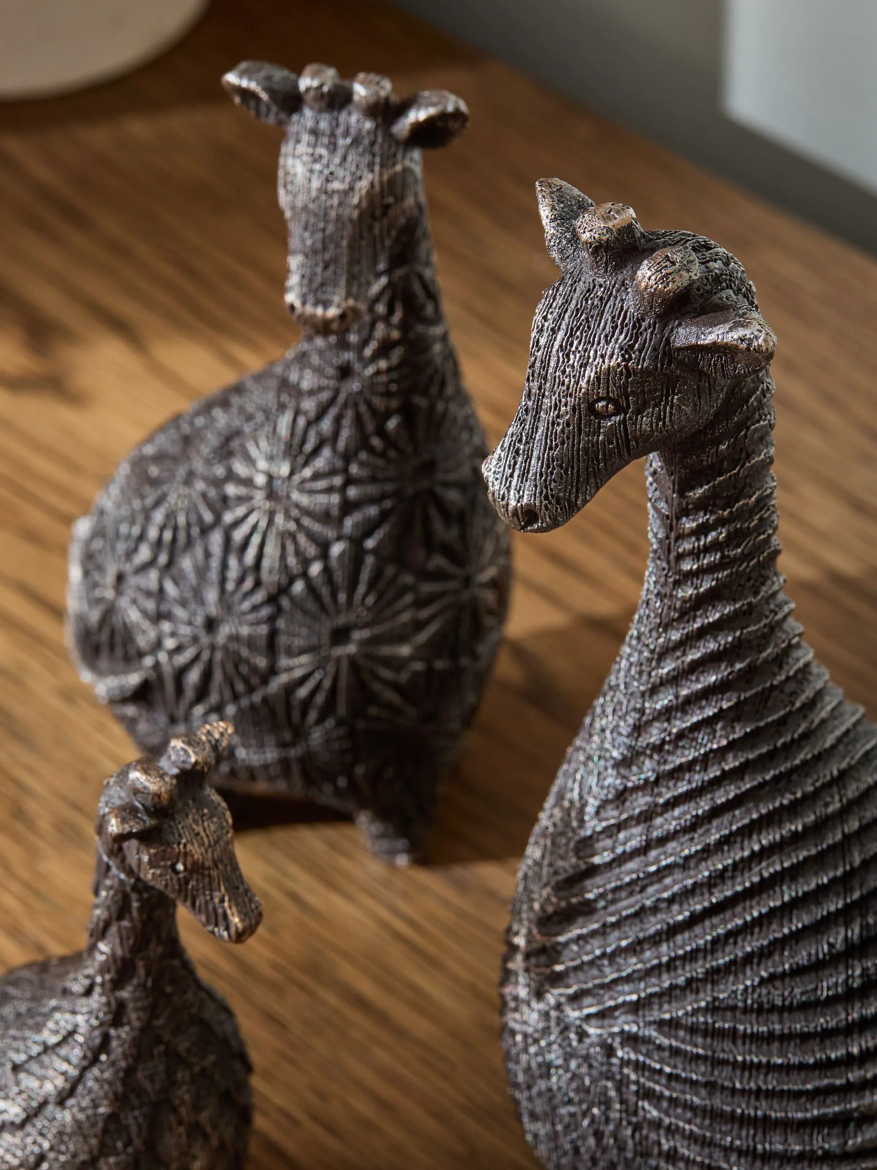 Set of 3 Giraffe Family Ornaments