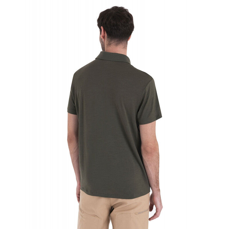 150 Tech Lite III SS Polo - T-shirt en laine mérinos homme