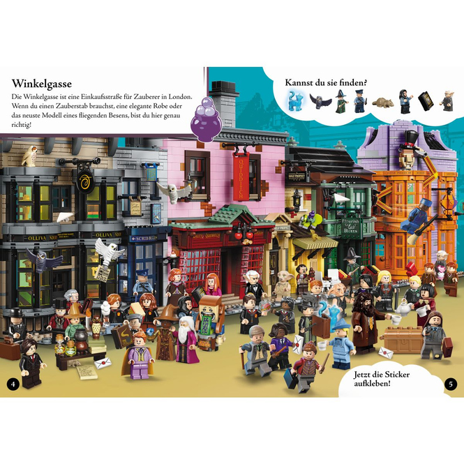 LEGO® Harry Potter™ - Mein magisches Wimmel-Stickerbuch - Über 600 Sticker