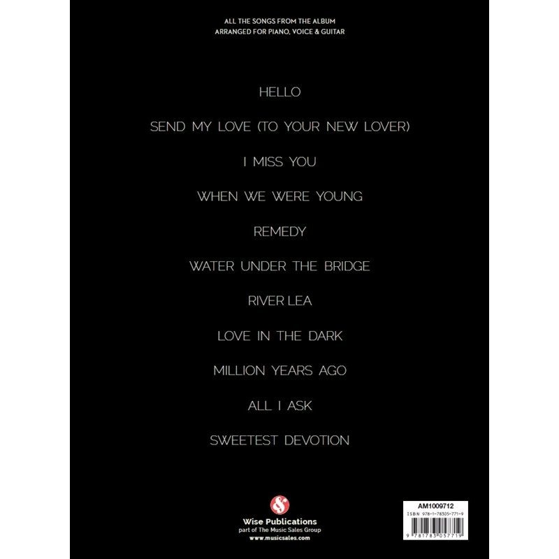 Wise Publications - Adele 25 - songbook voor piano, zang, gitaar