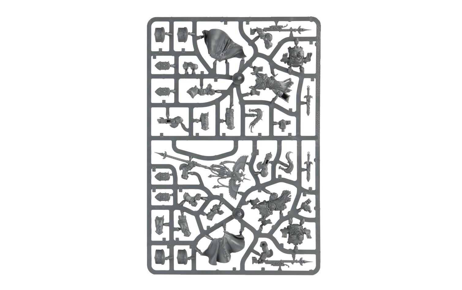 Figurenset Warhammer 40.000 Allarus CustodiansWarhammer Miniaturen: Adeptus Custodes Allarus Custodians