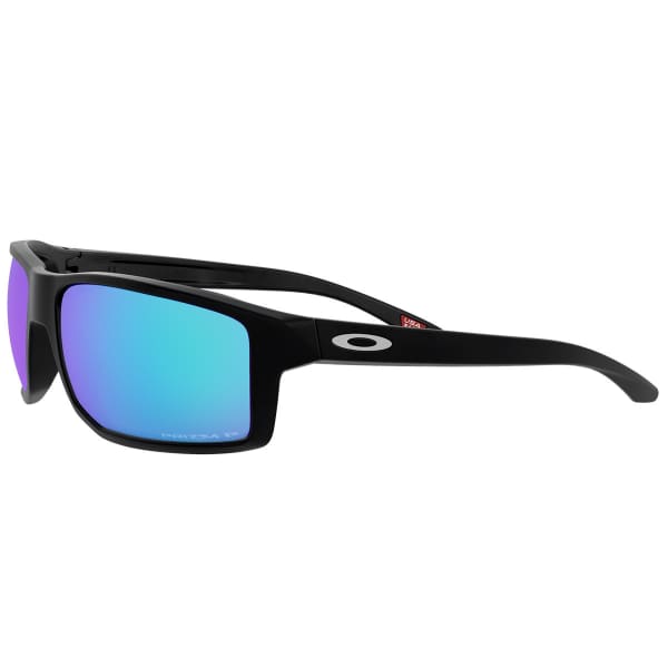 Lunette de soleil lifestyle OAKLEY GIBSTON MATTE BLACK PRIZM SAPPHR IRIDIUM POLARIZED