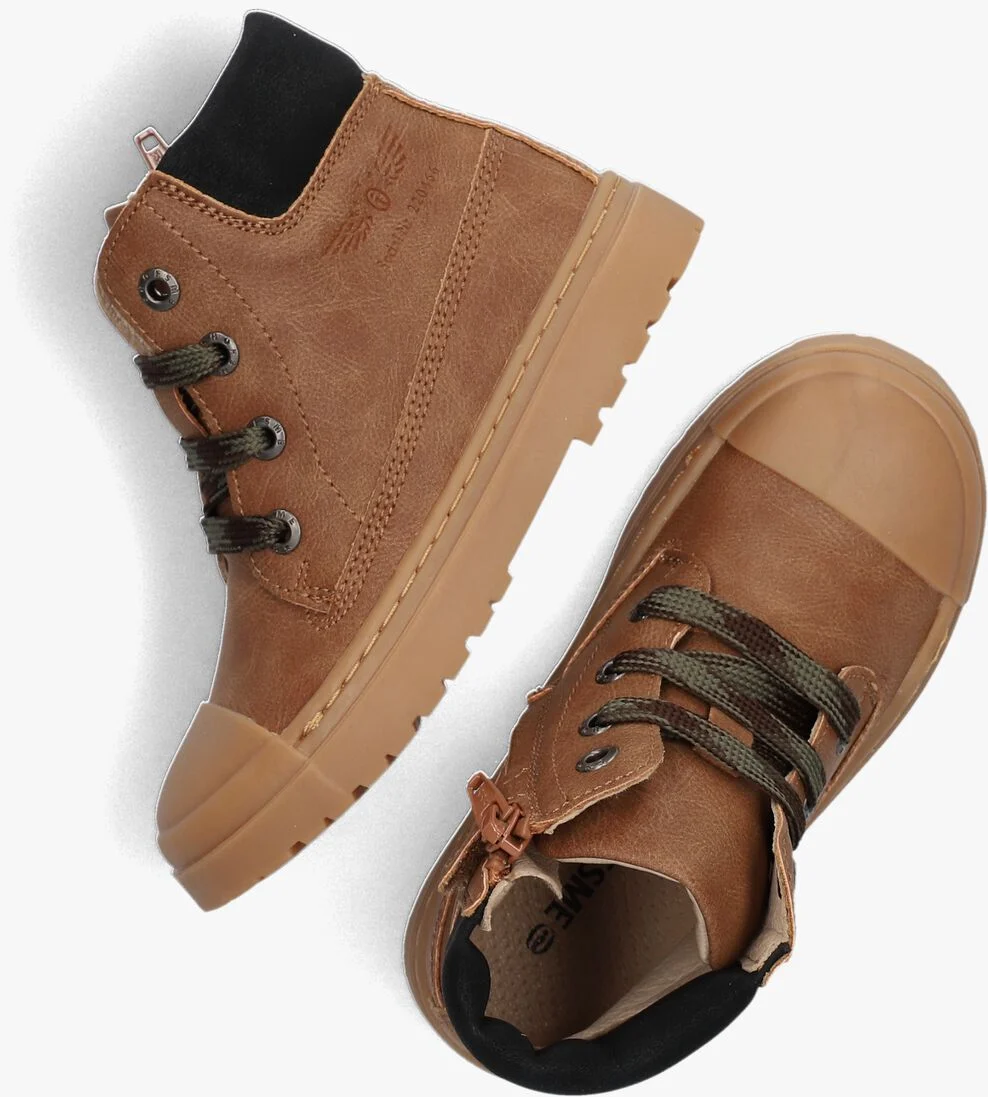 SHOESME bruine shoesme veterboots sw21w007
