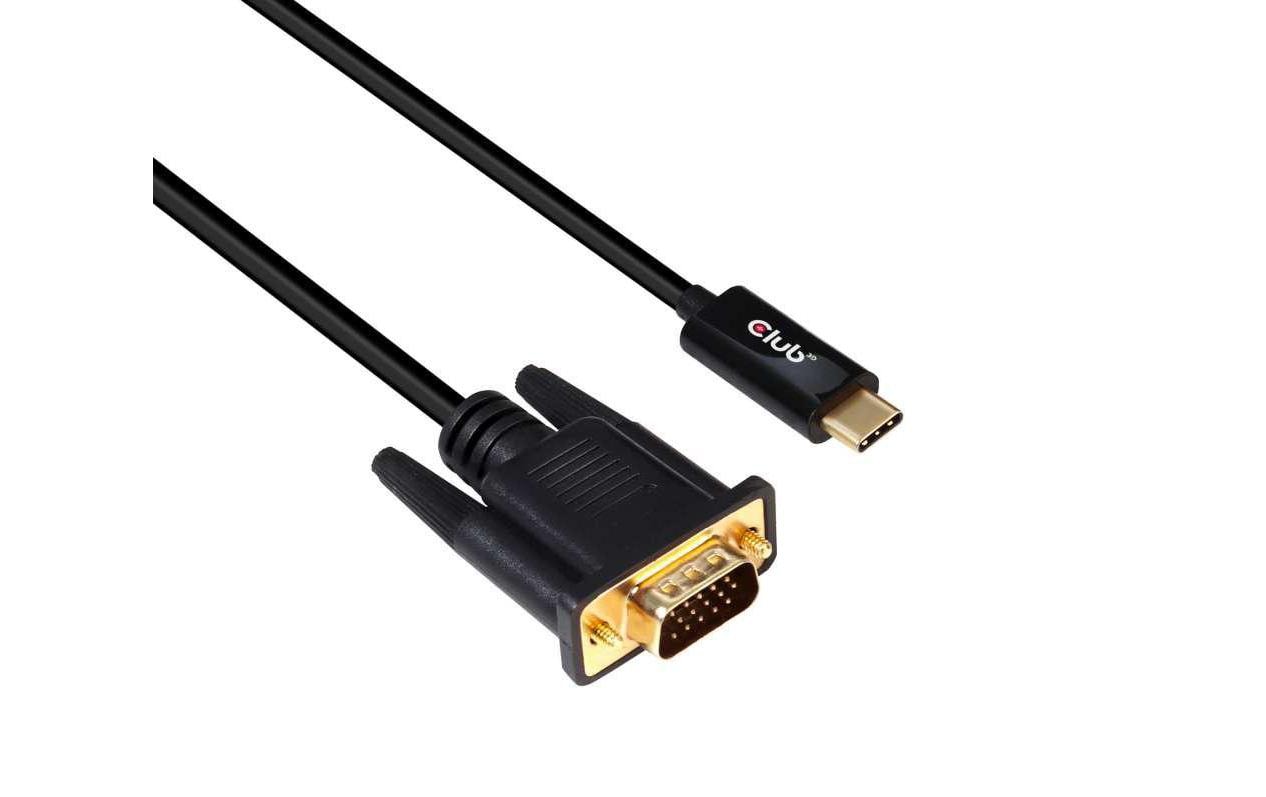 Kabel USB Type-C - VGA, 5 m, AktivAktives USB Typ C auf VGA Adapterkabel