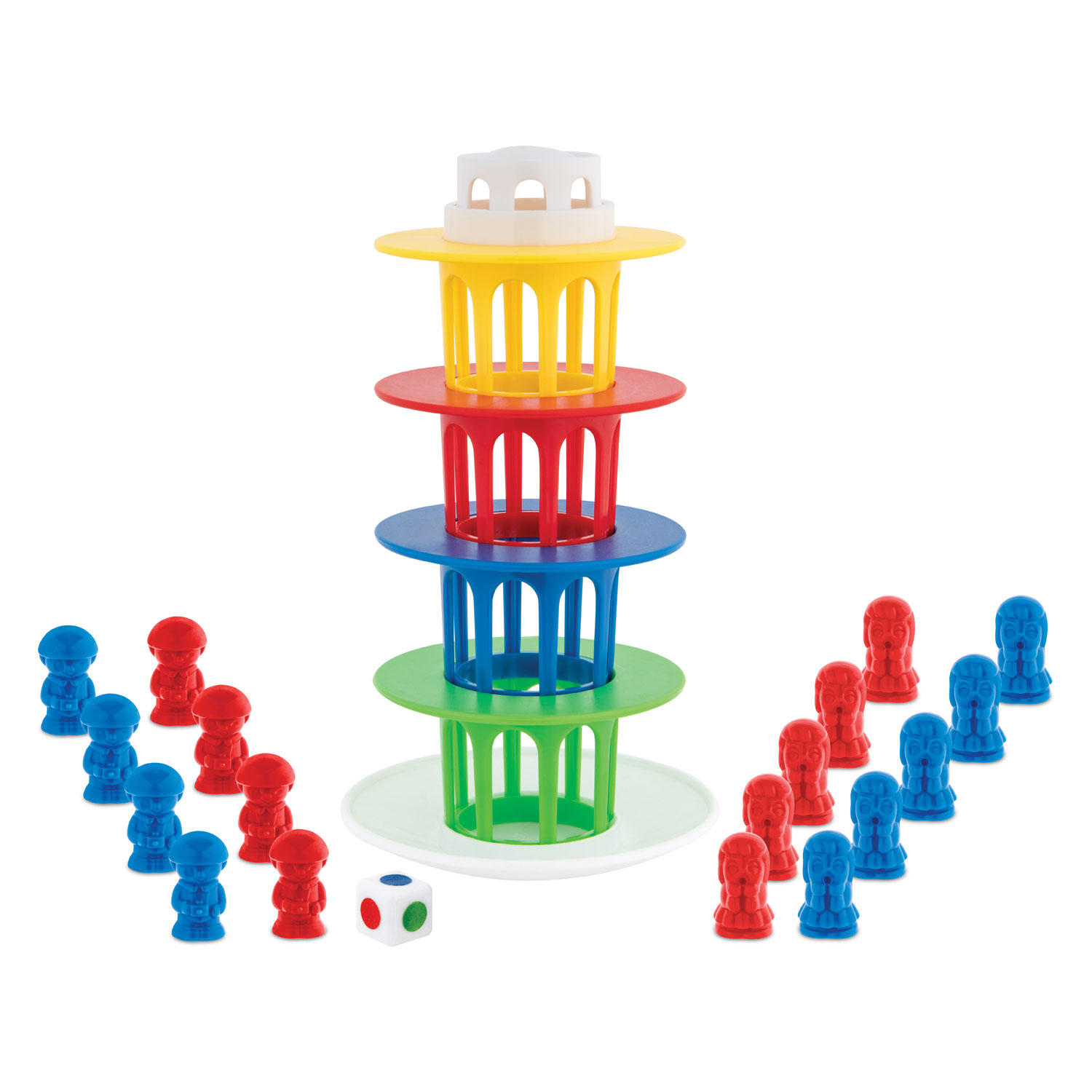 Spel Balance Tower in Katoenen Tasje