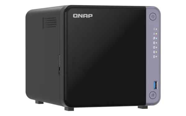 QNAP TS-432X-4G - NAS-server - 4 bays - SATA 6Gb/s - RAID JBOD, 0, 1, 5, 6, 10, 50, 60 - RAM 4 GB - Gigabit Ethernet / 2.5 Gigabit Ethernet / 10 Gigabit Ethernet - iSCSI support