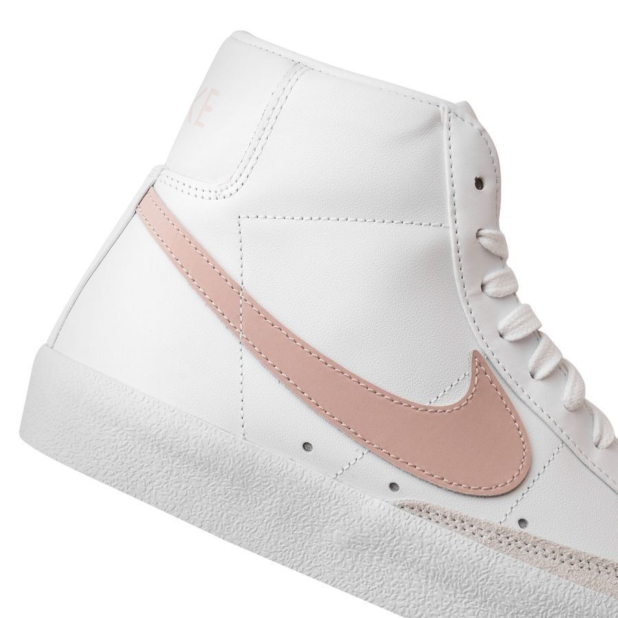 Nike Chaussures Blazer Mid '77 - Blanc/Rose Femme