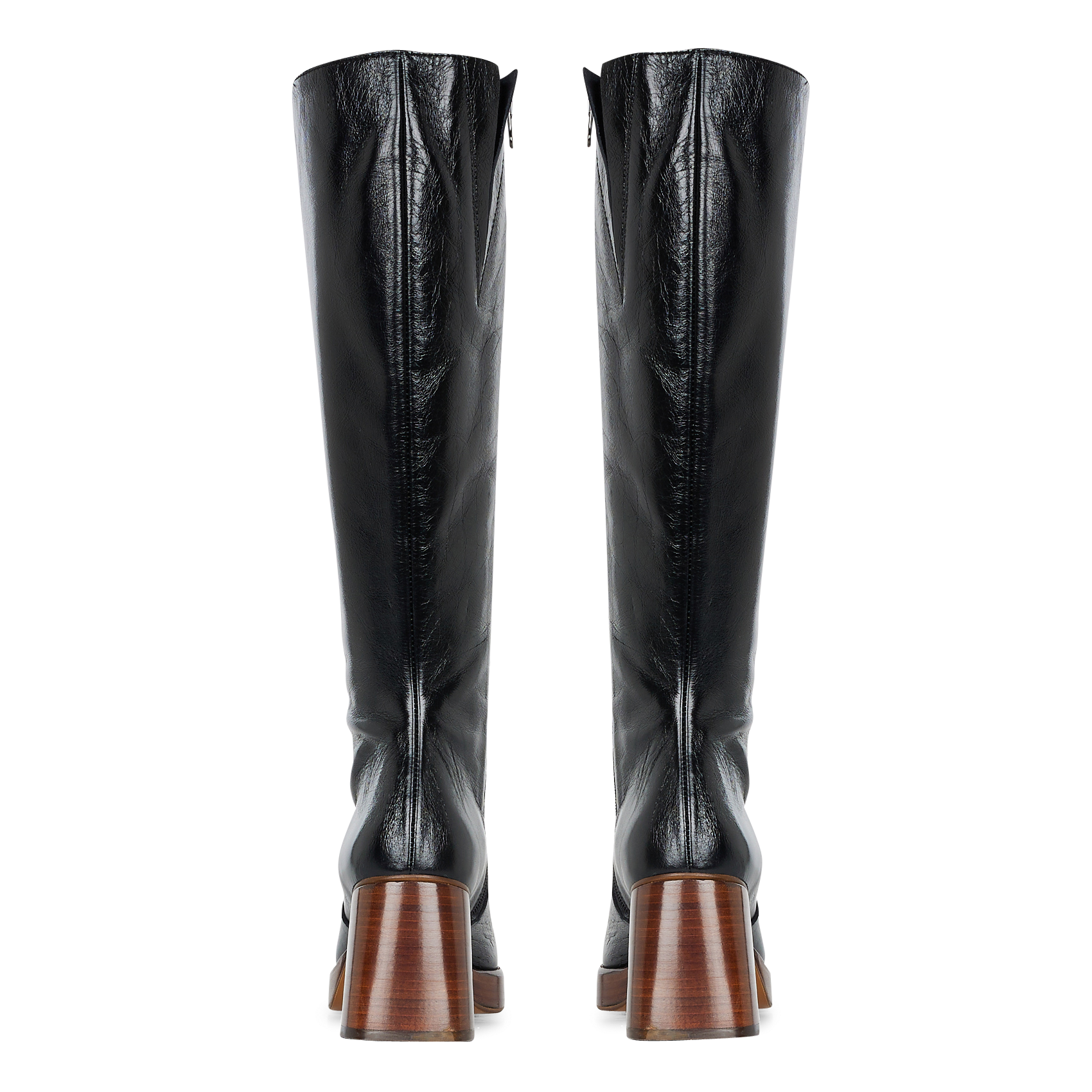 BETINA M - Bottes en cuir | Noir