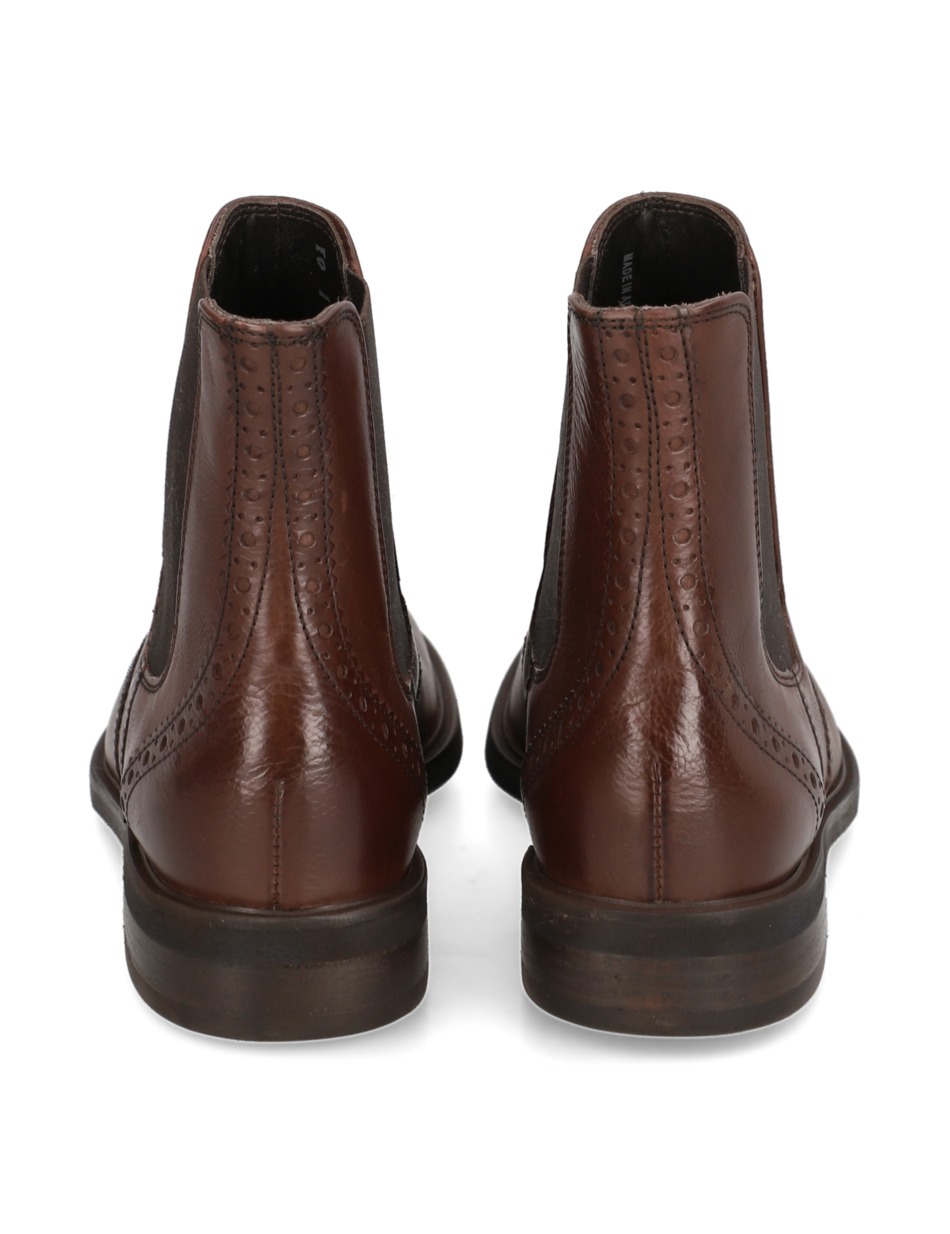Glattleder Chelsea Boot