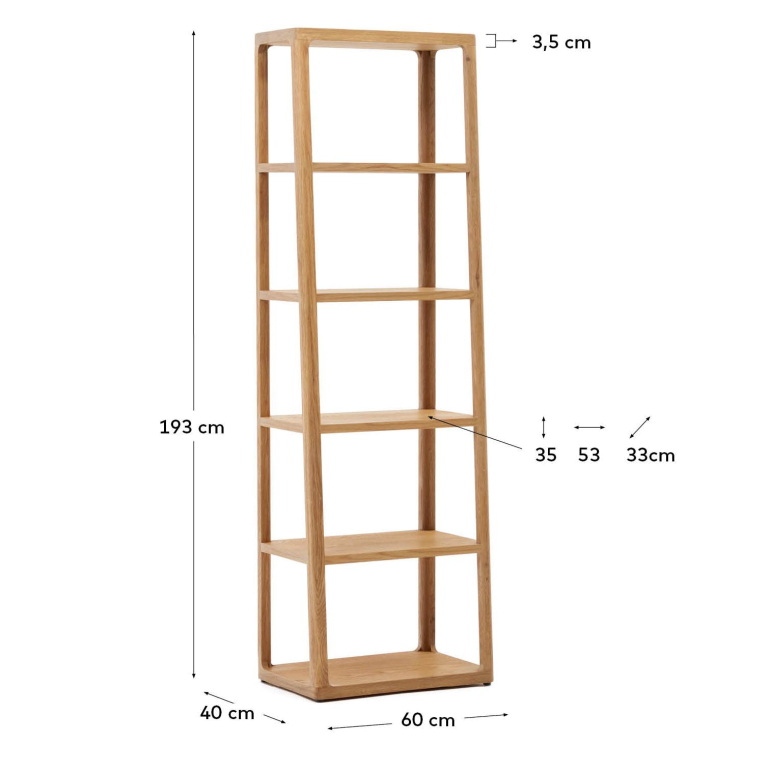 Kave Home Maymai stellingkast 60x193
