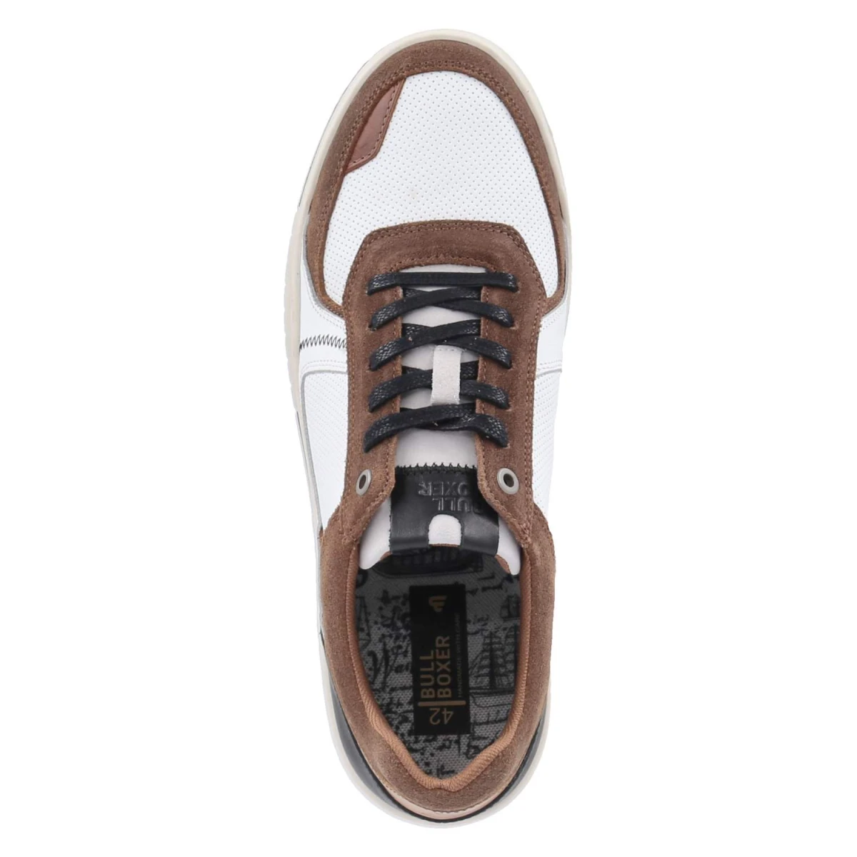 BullboxerLow Sneaker - white - darkbrown