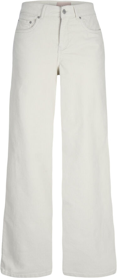 JJXX JXGELLY WIDE CORD HW PANT PNT NOOS Bone white
