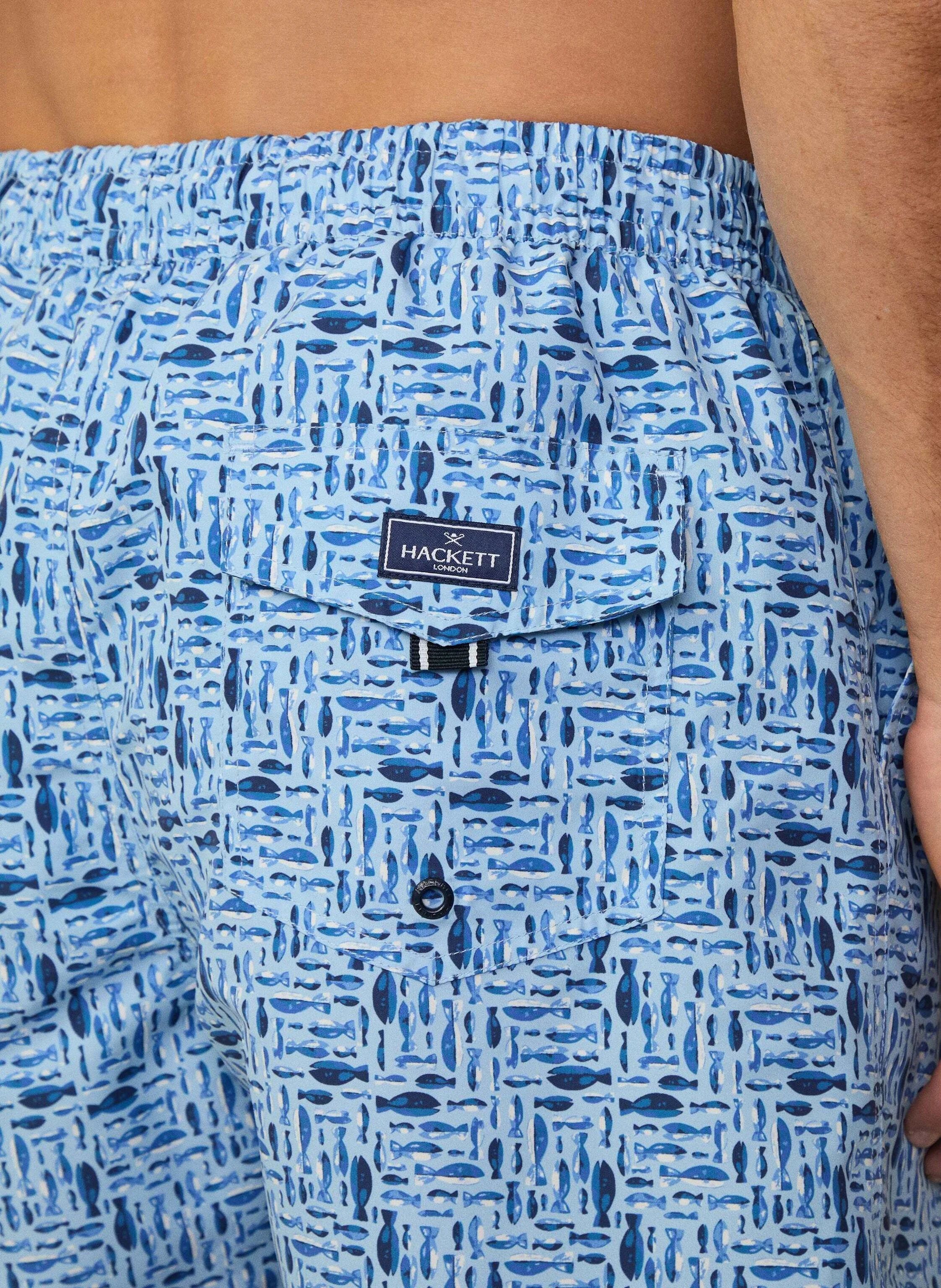 HACKETT LONDON Badeshorts FISH