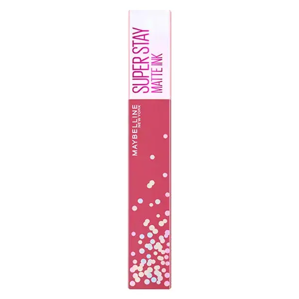 Batom Líquido Matte Superstay Ink da Maybelline New York, Edição de Aniversário, nº 395 Bestie, 5ml