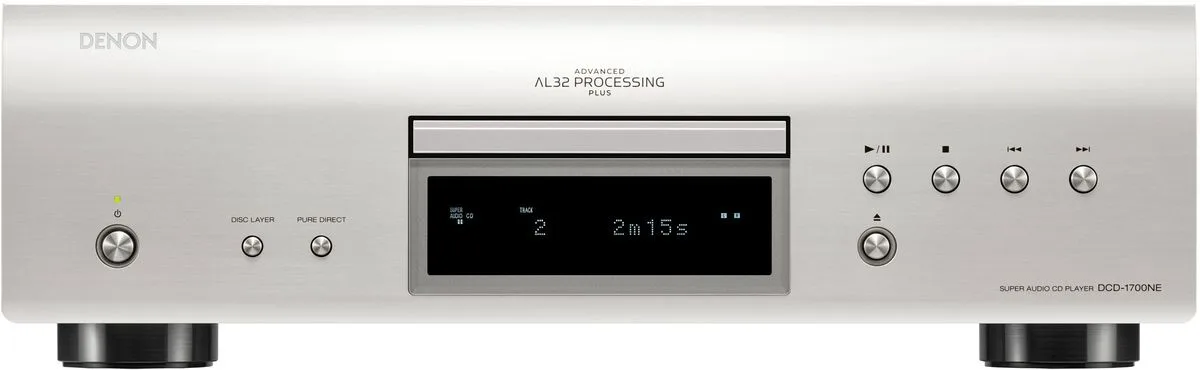 Denon DCD-1700NE Silver Lecteurs CD