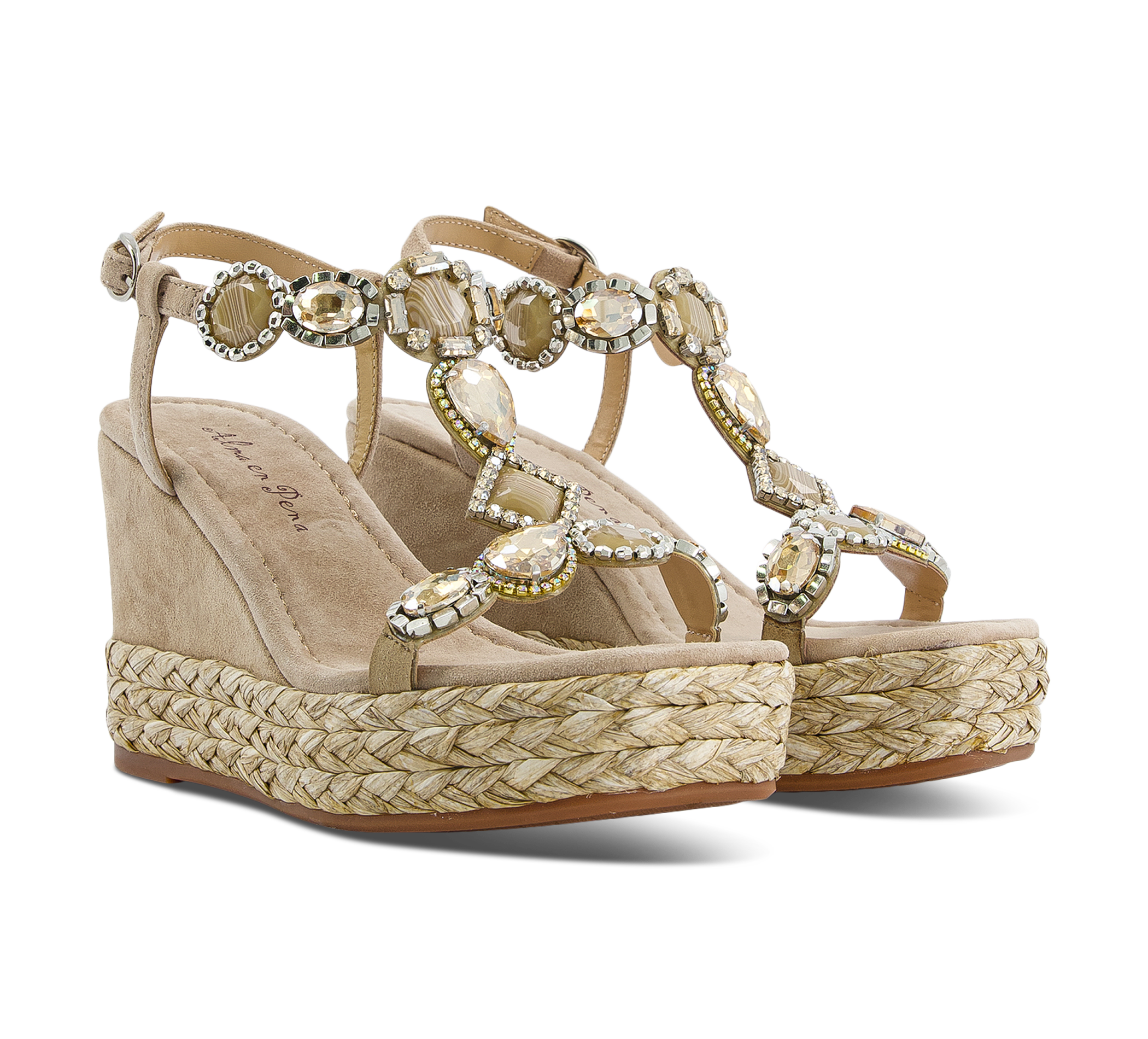 Alma En Pena Riemchensandalen