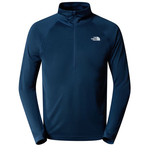 T-shirt trail THE NORTH FACE FLEX II 1/4 ZIP SHADY BLUE HEATHER