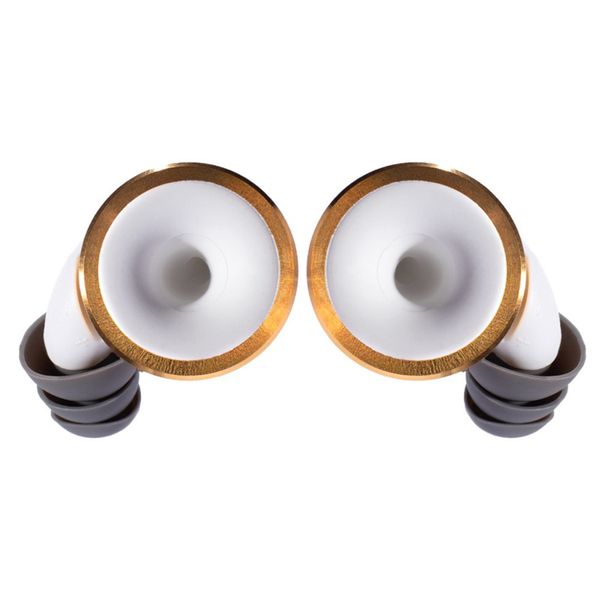Limousine Earplugs Knops Gold White