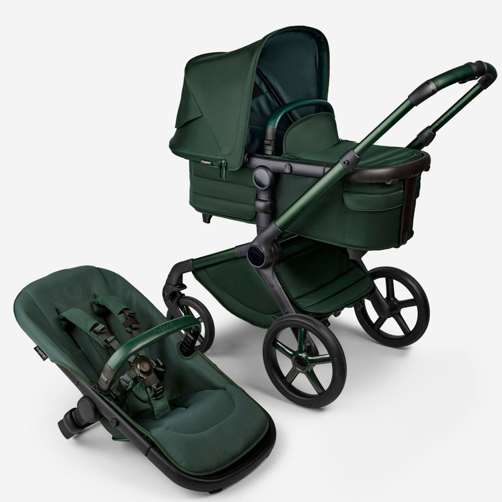 Køb Bugaboo Midnight Green Fox 5 complete Noir Limited Edition