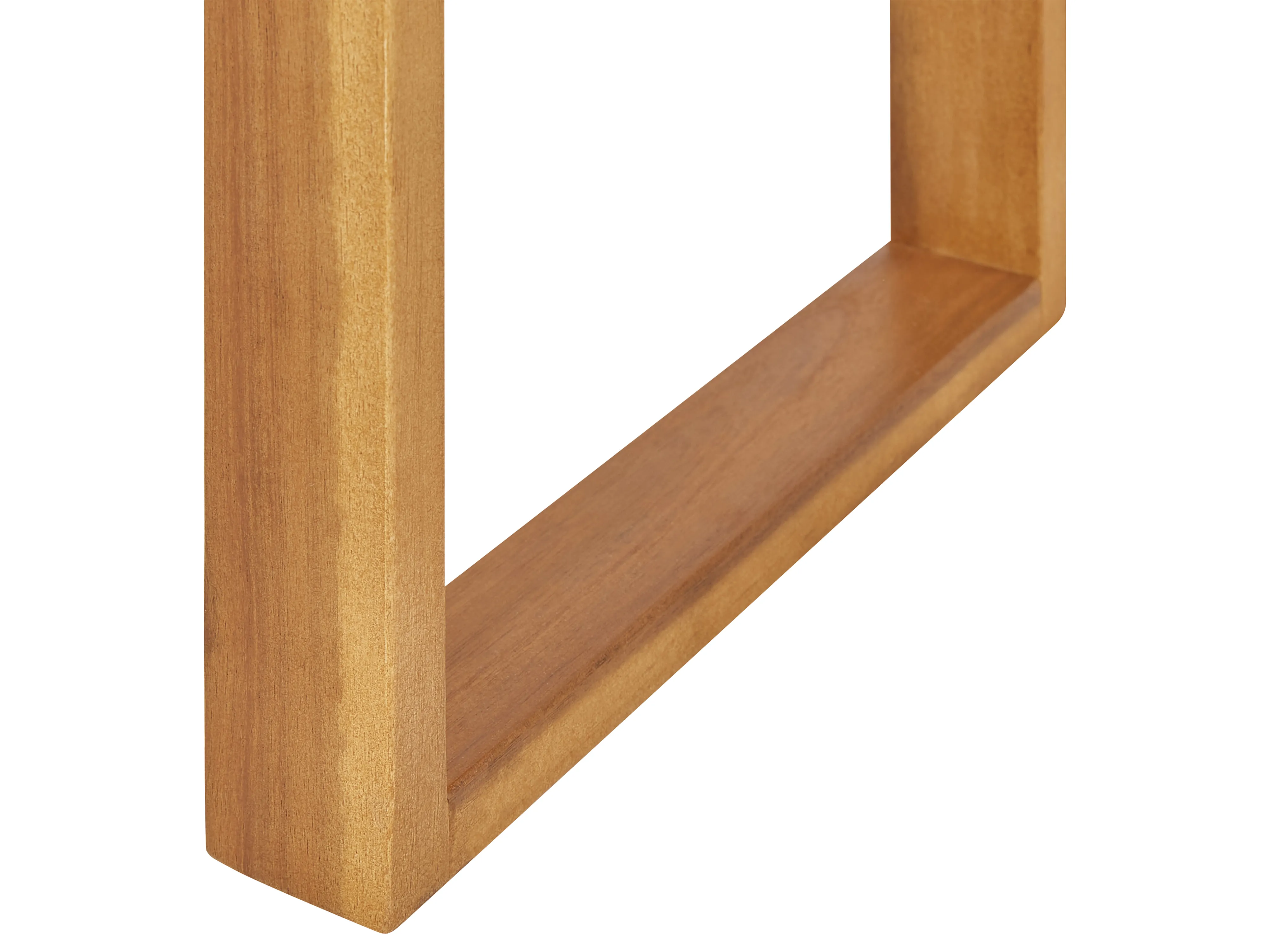 Tuin bijzettafel BELLANO 35 cm 40 cm Acaciahout Bruin