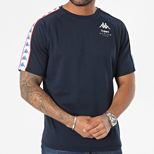 Tee Shirt Anser Pilot Alpine 361L3PW Gris Bleu Rouge