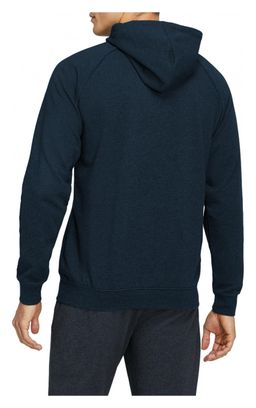 Sweat à capuche Asics Big Logo Bleu