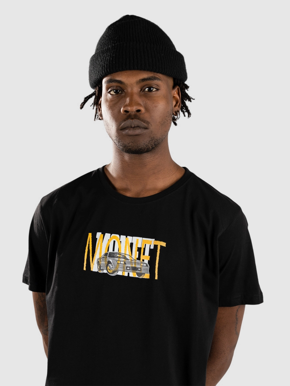 Monet Skateboards Busted T-Shirt black