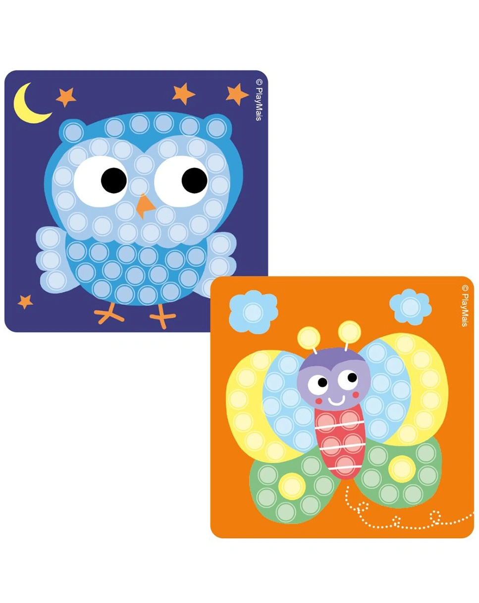 PlayMais-Set MINI MOSAIC - SEA, OWL, CAR 3-teilig