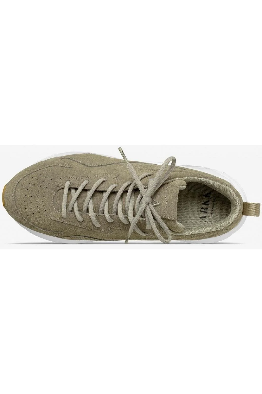 ARKK Copenhagen Tencraft Suede W13 Soft Army Gum