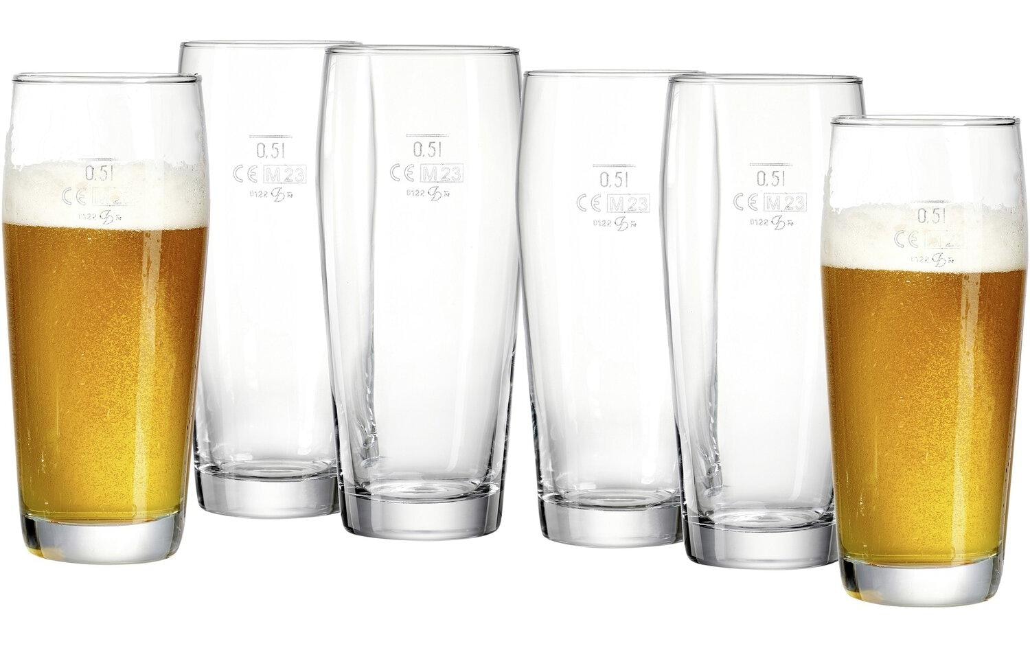 Ritzenhoff & Breker Bierglas »Willi 500 ml, 6 Stück«