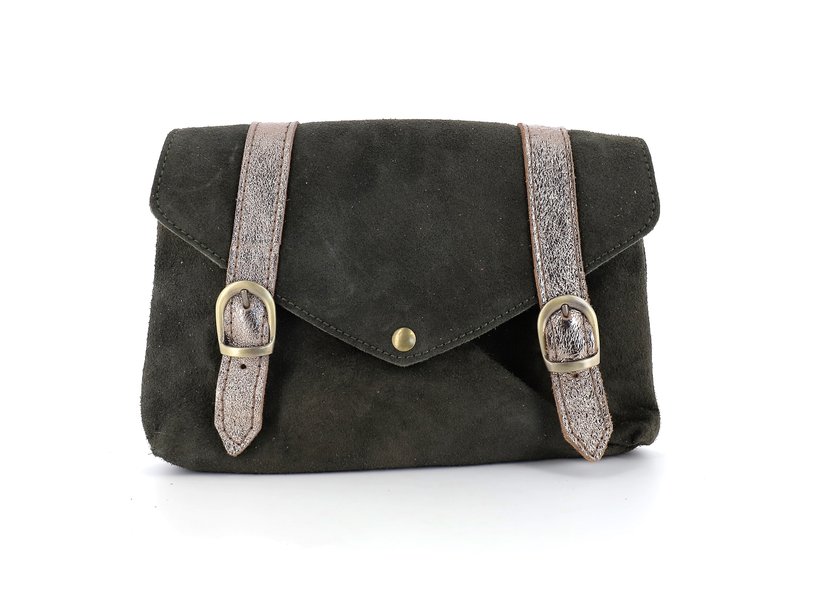 L brand-248 B SAC CUIR Cuir Kaki