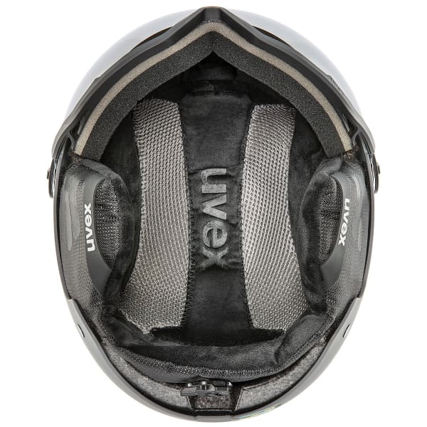 Casque de ski UVEX WANTED VISOR GLACIER RHINO MAT