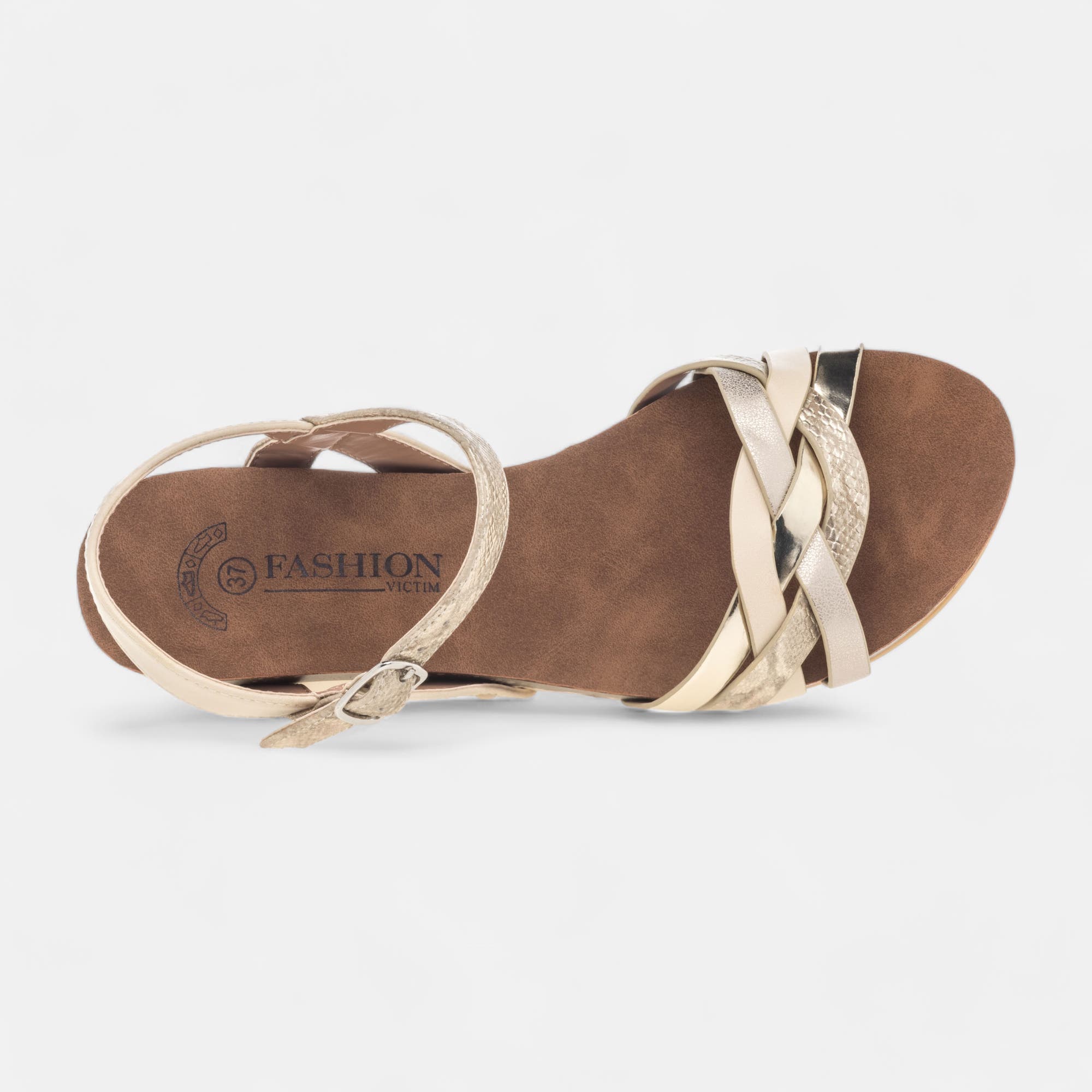 Sandales Femme beige