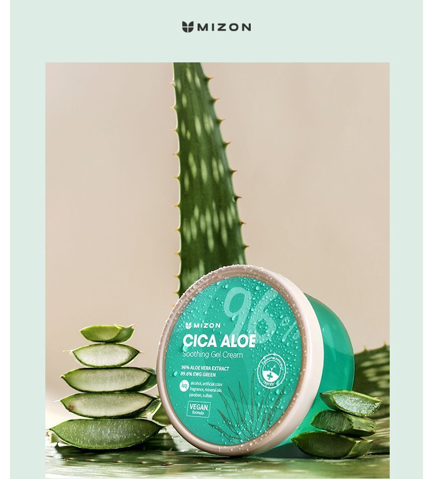 MIZON - Cica Aloë 96% Verzachtende Gelcrème