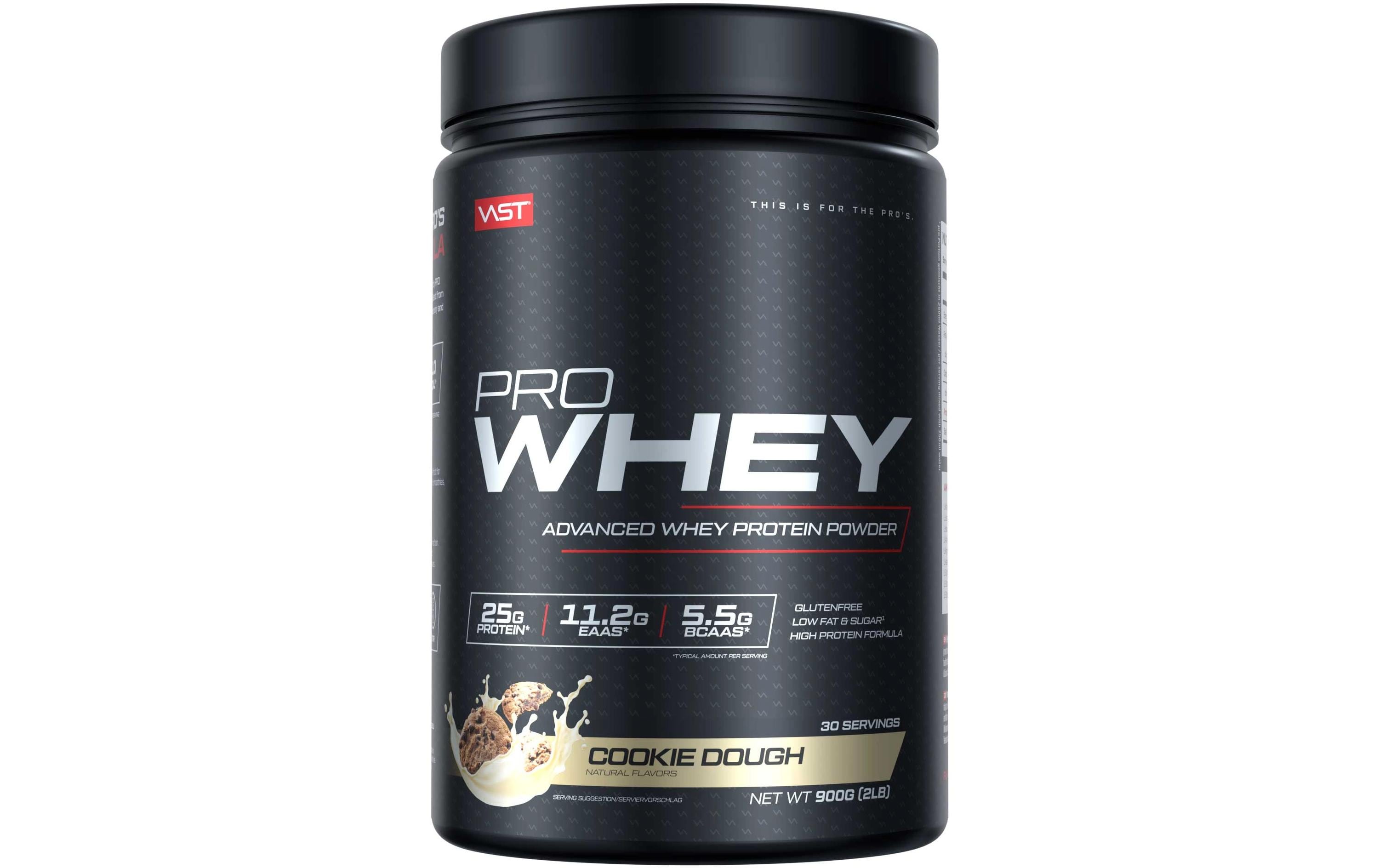 Pulver Pro Whey Dose: 900g, Cookie DoughProteingetränk