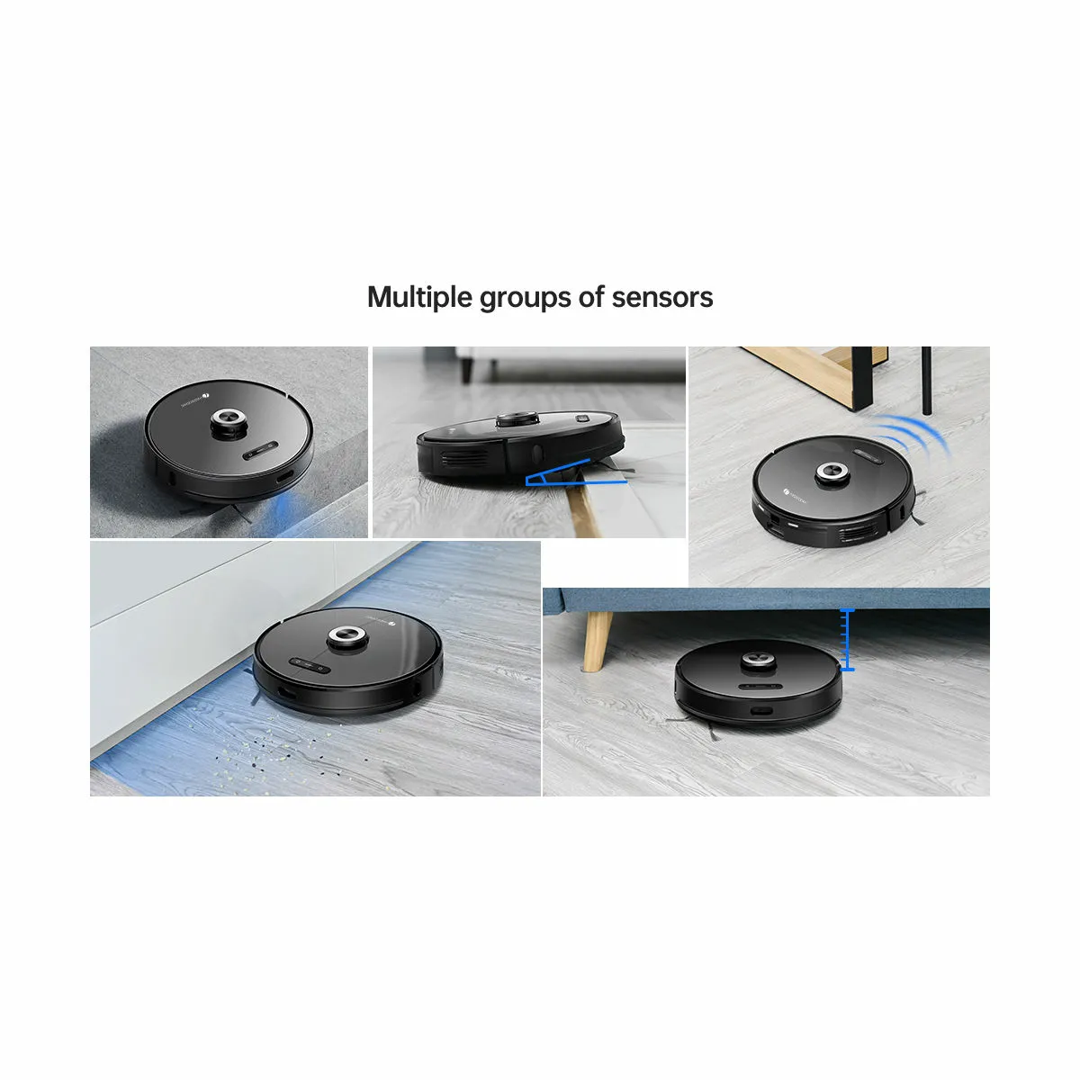 Proscenic 2-i-1 Robot- og moppestøvsuger M8Pro