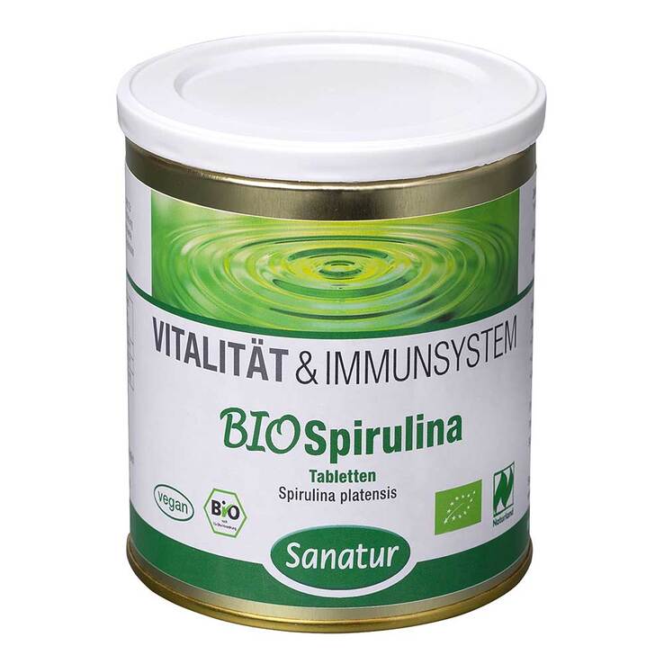Biospirulina aus ökologischer Aquakultur Tabletten, 1000 St