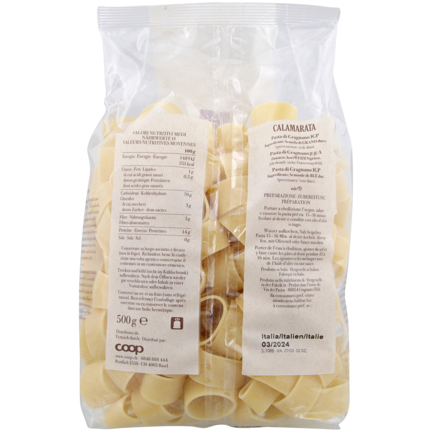 Sapori d'Italia Calamarata