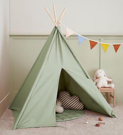 Kids Concept Legetelt - Tipi - Lyse Grøn
