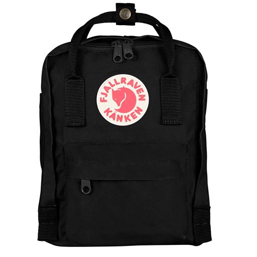 Fjällräven Mini Kånken Rygsæk, Sort