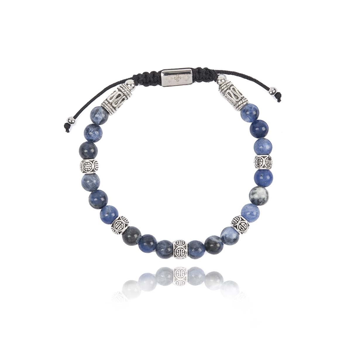 Bracelet pierres naturelles sodalite africaine - Lauren Steven