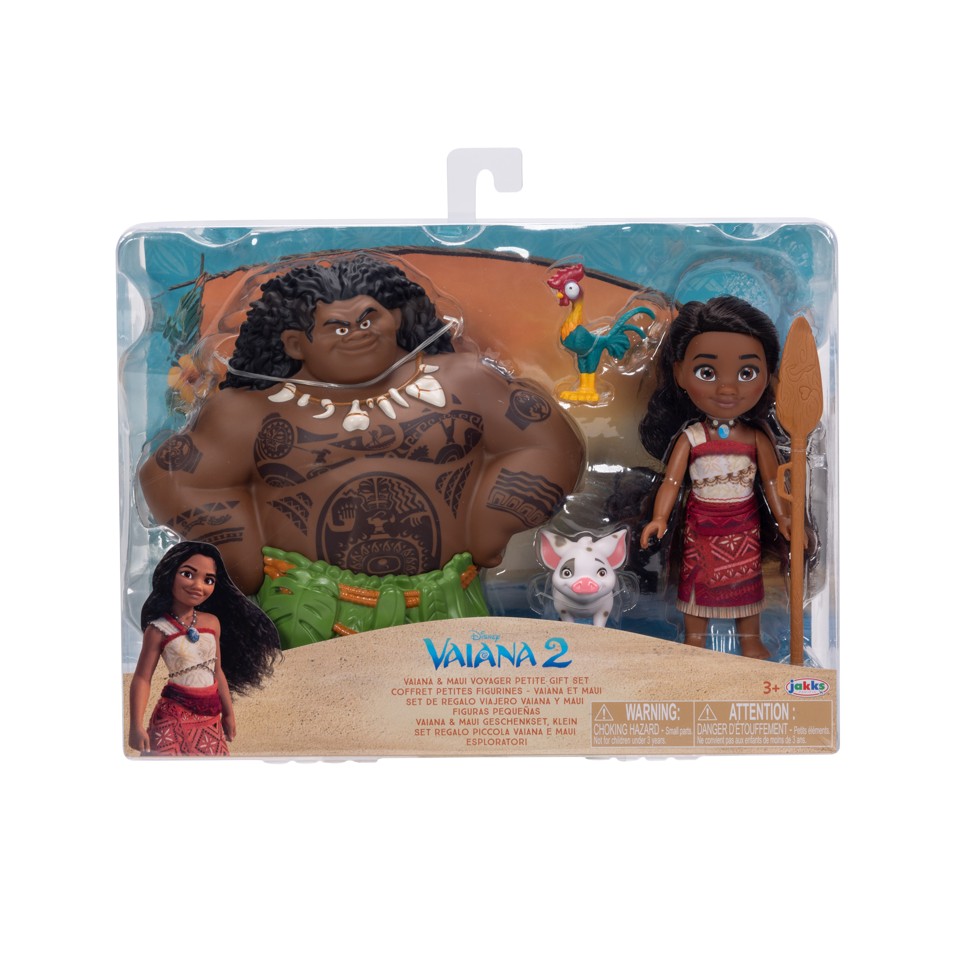 Disney Vaiana - Maui & Vaiana Petite gavesæt 15 cm.