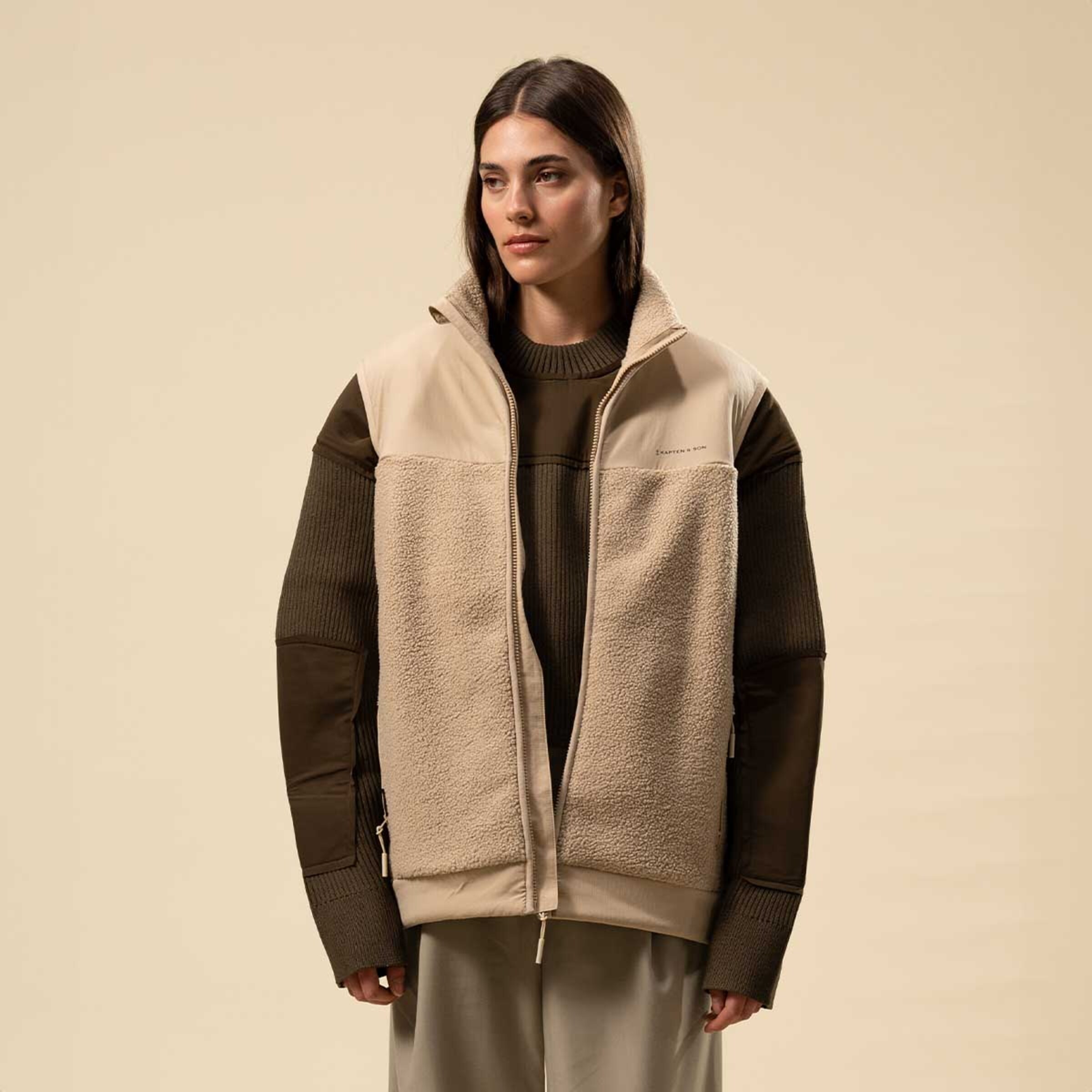 Everyday Fleece Vest Sandstone