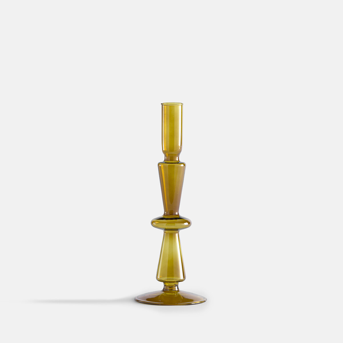 LA REDOUTE INTERIEURS<br>Castiçal de vidro Alt.25 cm, Chilava