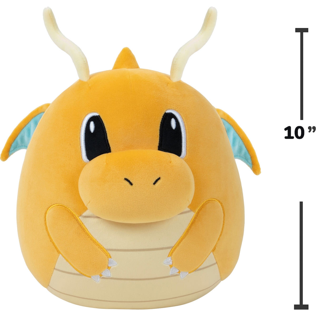 Squishmallows Pokemon mykt kosedyr (Dragonite, S)