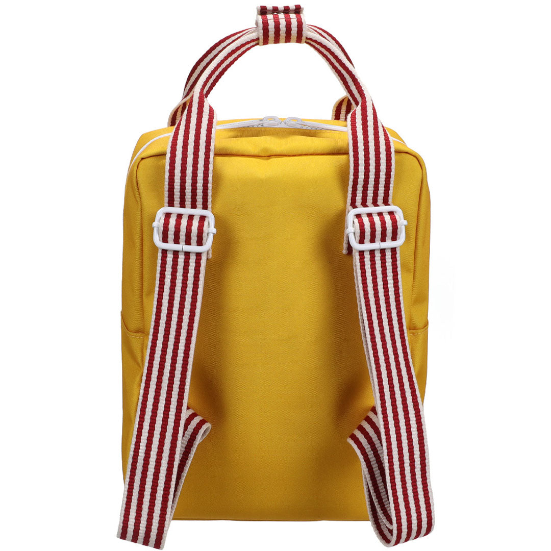 sticky lemon peuterrugzak envelope - submarine yellow - 26 cm