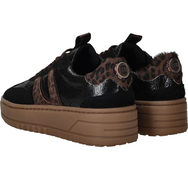 LOFF 1881 Veterschoenen Zwart Dames