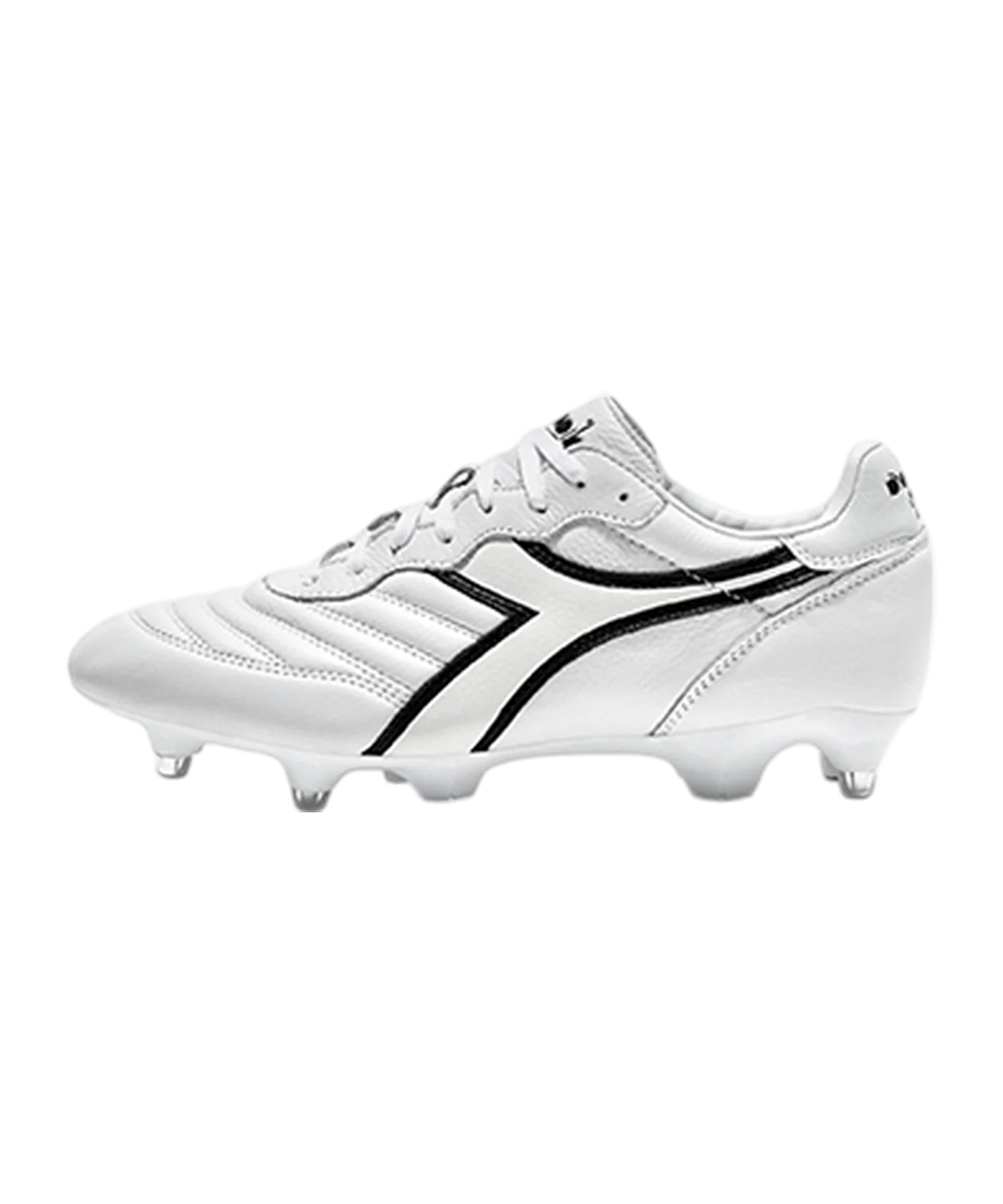 Diadora Brasil LT+ MPH FG Weiss Schwarz FC0351